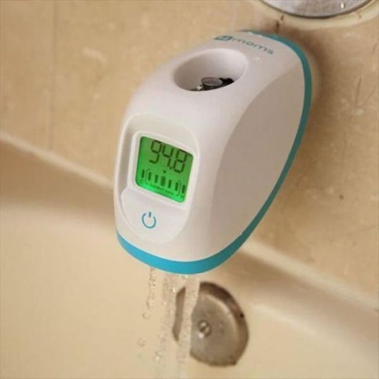 Trop chaud ... Trop froid ... Voici un thermomètre numérique pour éviter les erreurs concernant la température de l'eau dans la salle de bain.