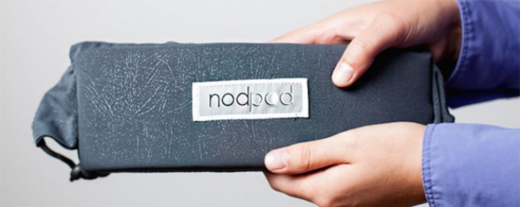 De Nodpod is gemakkelijk te bevestigen en zorgt voor een ontspannen en comfortabele slaap