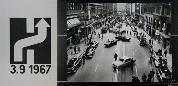 S'habituer à la conduite sur le côté opposé n'est pas facile: en Suède, la transition a eu lieu seulement en 1967 et le désordre qui s'est créé dans les rues est l'objet d'une célèbre photo en noir et blanc (le « jour H »)