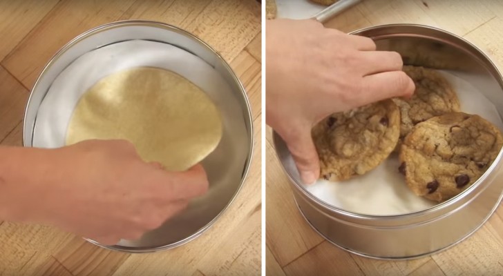 Vous voulez garder au frais plus longtemps vos biscuits faits maison? Voici l'astuce!