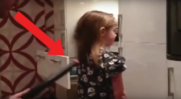 A dad does his daughter's hair -- in seconds!