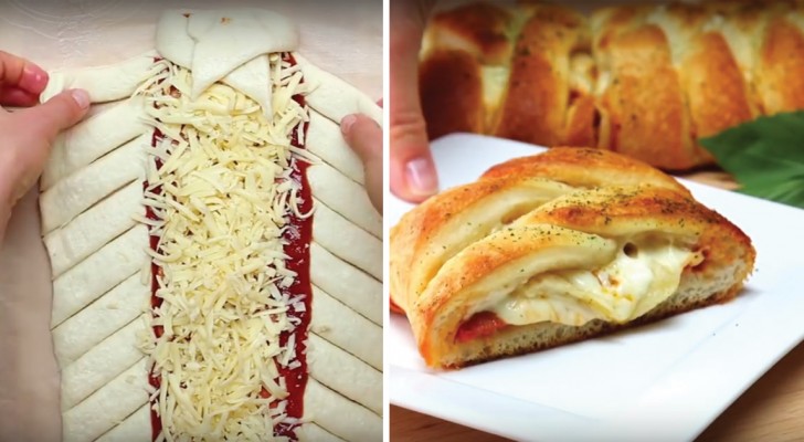 Discover an innovative pizza recipe --- the Pizza Braid!