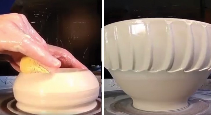 Watch the mesmerizing creation of a ceramic bowl!