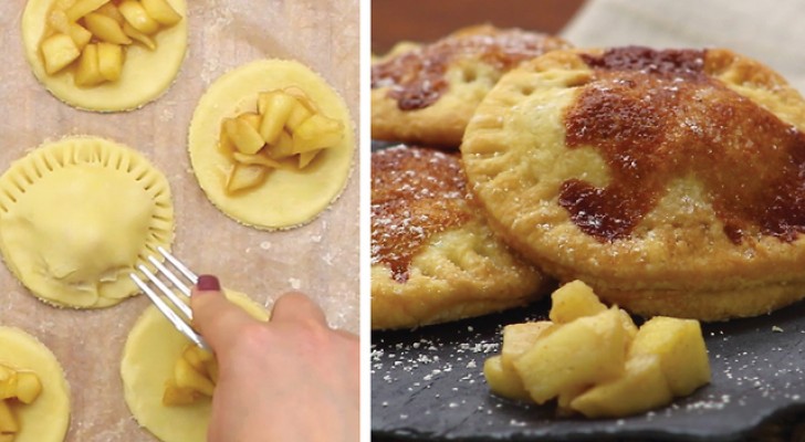 Hausgemachte Apfeltörtchen: ein unwiderstehliches Dessert! 