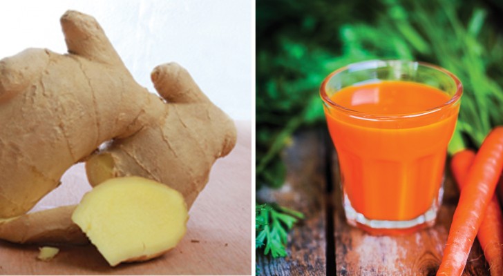 Succo di carota e zenzero: scoprite come prepararlo e quali sono i suoi benefici