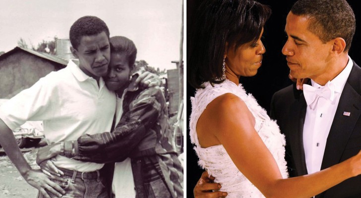 Enkele van de meest romantische foto's van Michelle en Barack Obama: hun verbintenis is een ode aan de liefde