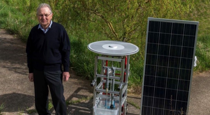 Un pensionato inventa un motore solare capace di funzionare 25 anni SENZA MANUTENZIONE