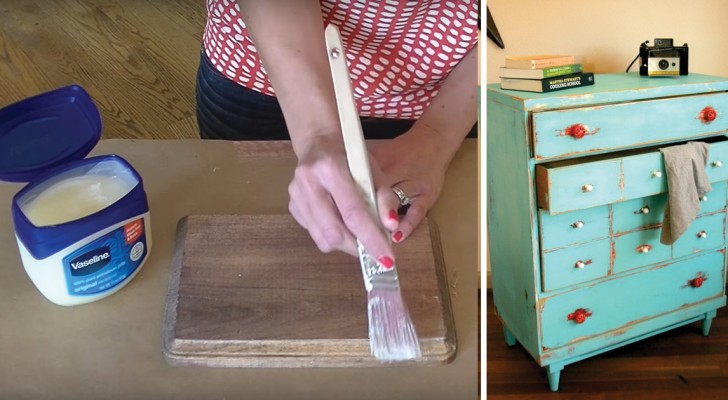 Transform furniture into vintage in only a few minutes!