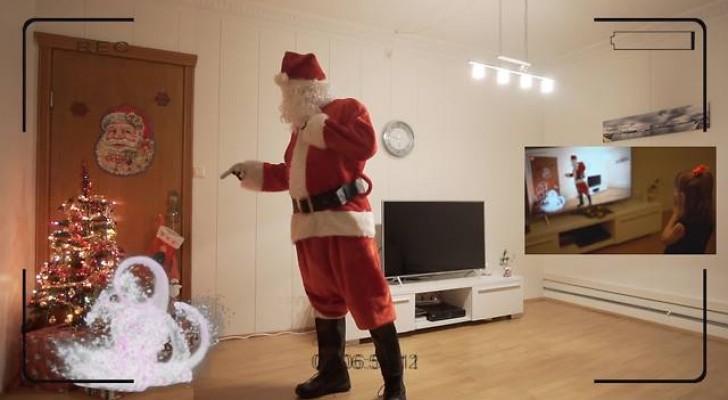 Un papà escogita un piano geniale per dimostrare l'esistenza di Babbo Natale