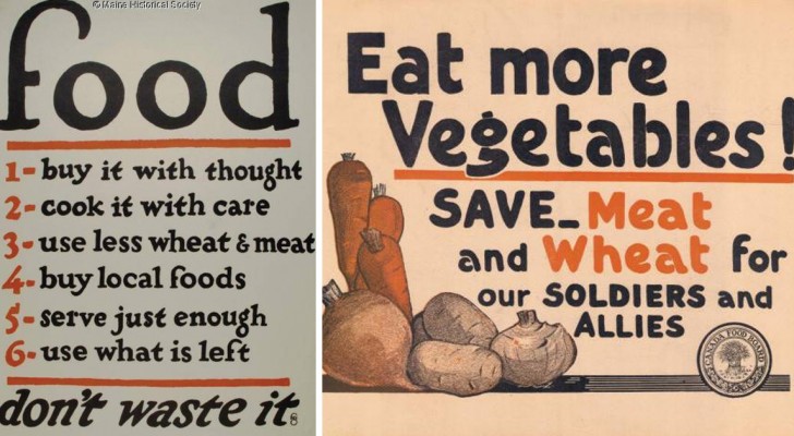 No allo spreco: questi poster della I guerra mondiale hanno ancora qualcosa da insegnarci