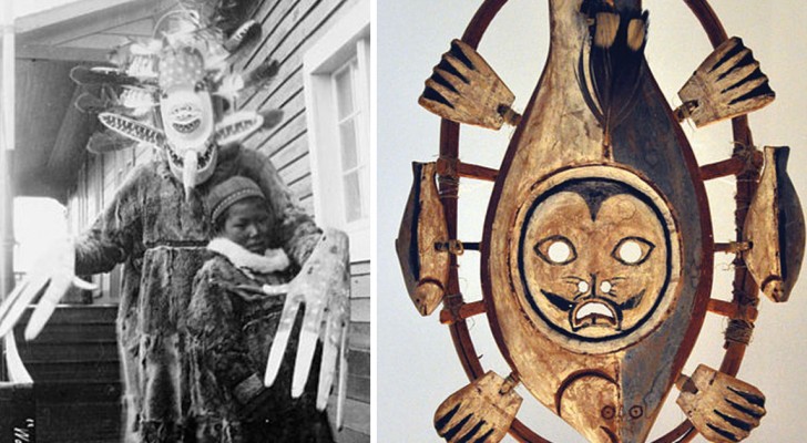Le maschere degli sciamani eschimesi: affascinanti opere svanite con l'arrivo dei bianchi