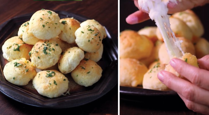 Bombe di formaggio all'aglio: per chi ama un gusto ricercato senza rinunciare alla semplicità!