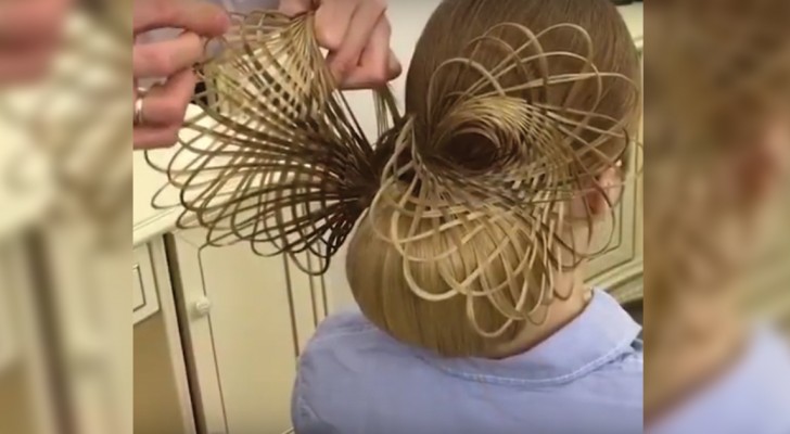 Este penteado é criado em maneira tão simples que é difícil de acreditar!