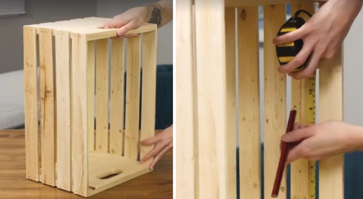 Discover another ingenious way to upcycle wooden crates! 