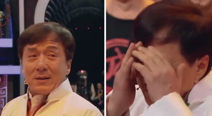 Het team van stuntman Jackie Chan viert hun 40-jarige jubileum: de verrassing wordt hem bijna teveel