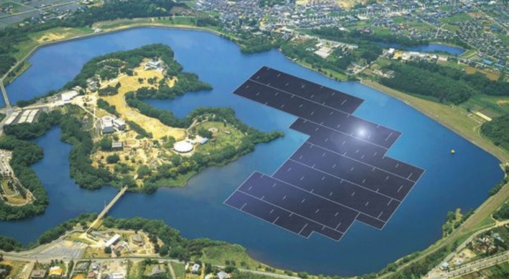 Impianto fotovoltaico galleggiante: il progetto giapponese sarà il più grande del mondo