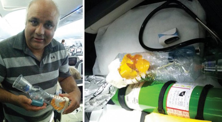 Attacco di asma in volo e nessun inalatore: questo medico salva un bambino COSTRUENDONE uno