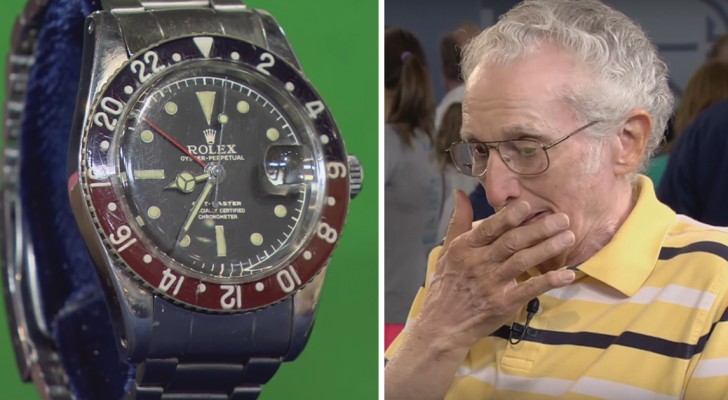 He bought a Rolex in 1960 for $120 USD and years later he took it to an expert that valued it at $75,000 USD