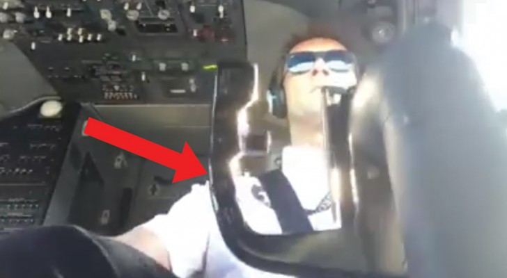 Att försöka landa när det blåser hårt: den här piloten visar oss vad som händer i kabinen
