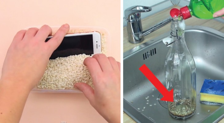 Discover some pretty cool hacks you can do using WHITE RICE!