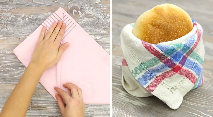 Seven stylish ways to fold a table napkin!
