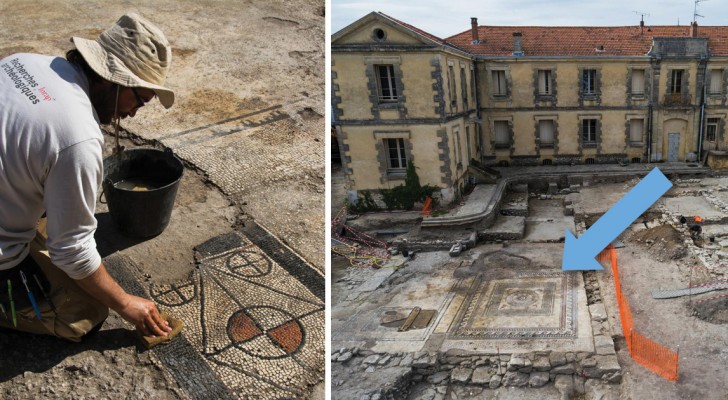 De Romeinse stad Ucetia is ontdekt in Zuid-Frankrijk. De mozaïeken getuigen van diens schoonheid