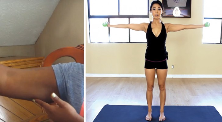 6 esercizi che puoi fare a casa per ridurre il grasso in eccesso delle braccia