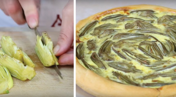 A Delicious Artichoke Savory Pie (Tart) recipe