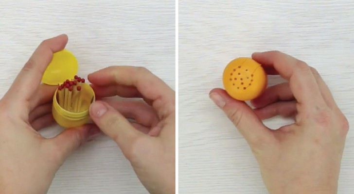 5 usos de contenedores del huevo Kinder que te haran correr a comprar uno!