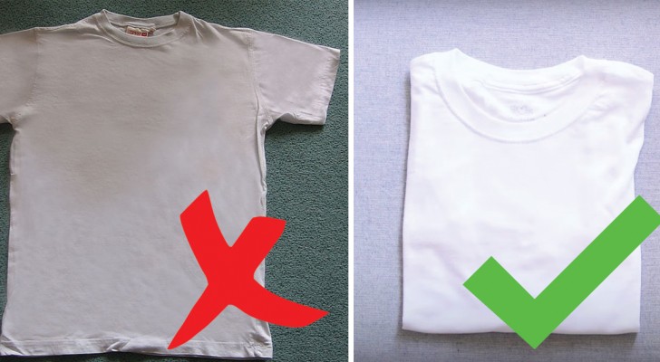 Vous ne savez pas comment rendre vos vêtements plus blancs? Pas de problème avec cette astuce