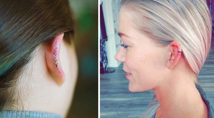 Tatuaggi sulle orecchie: ecco la nuova moda che manderà in pensione gli orecchini