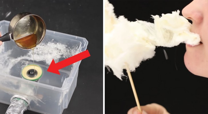 Make your own delicious cotton candy at home! 