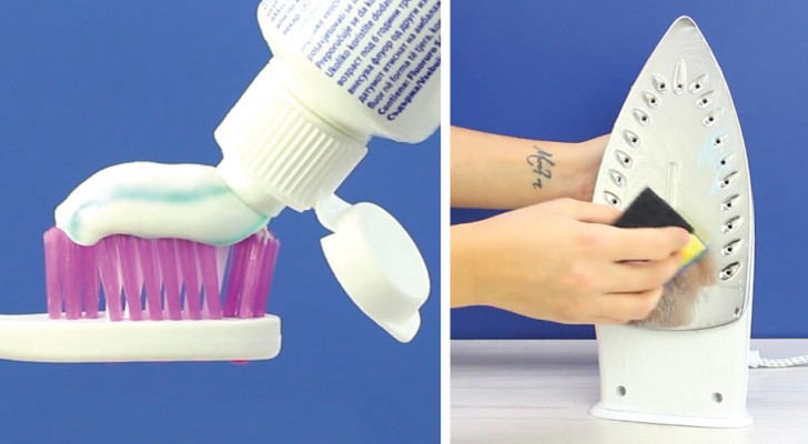 Discover four unimaginable but very useful toothpaste hacks! 