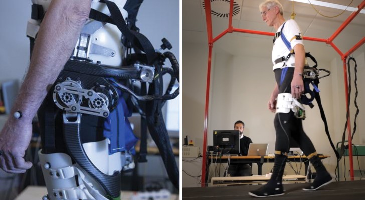 Een draagbaar exoskelet dat bejaarden en gehandicapten kan helpen lopen komt eraan