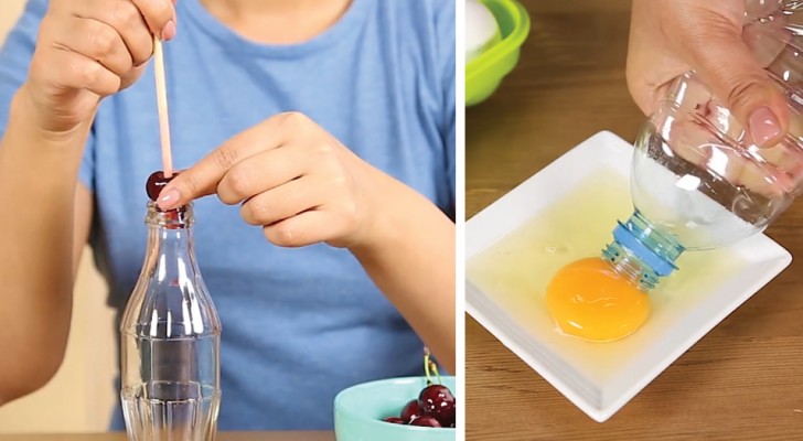 4 usi ingegnosi delle bottiglie IN CUCINA. Non gettatele via... riutilizzatele!