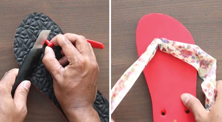 Draag je flip-flops? Hier een eenvoudige en originele manier om de irritatie van het plastic koordje op te lossen