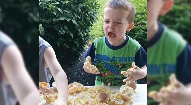 2 petits frères découvrent qu'ils auront une petite sœur: jugez la réaction...