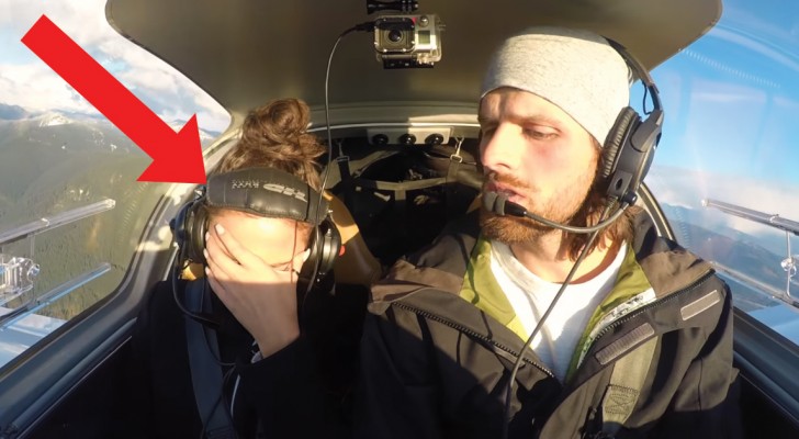 Who pretends engine failure just to propose? He does!