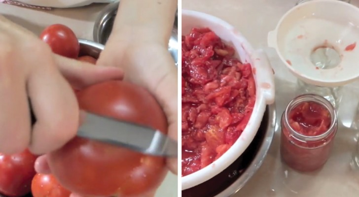 Wie man Tomaten selbst einkocht!