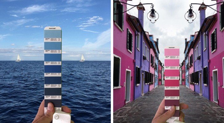 Un designer italiano gira il mondo per trovare le scale Pantone nei paesaggi naturali e nelle città