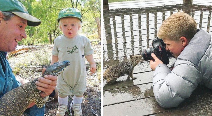 Le fils du " Chasseur de crocodile" est considéré comme un excellent photographe et ses photos le prouvent.