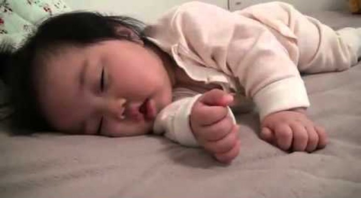 Dur, dur le réveil pour bébé!