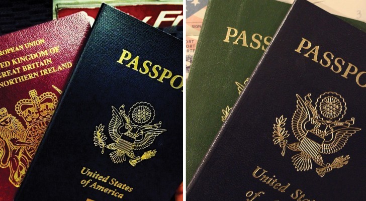 Sai perché i passaporti vengono emessi in soli 4 colori?