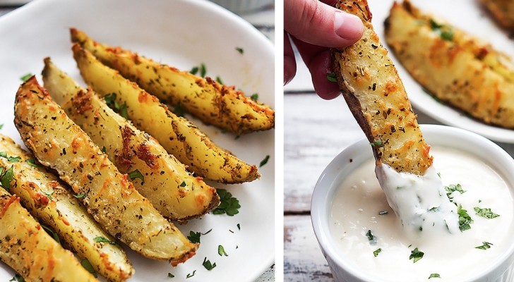 Potatoes, Parmesan cheese, and Garlic! How to make a classic dish that is so good it will have you smacking your lips!