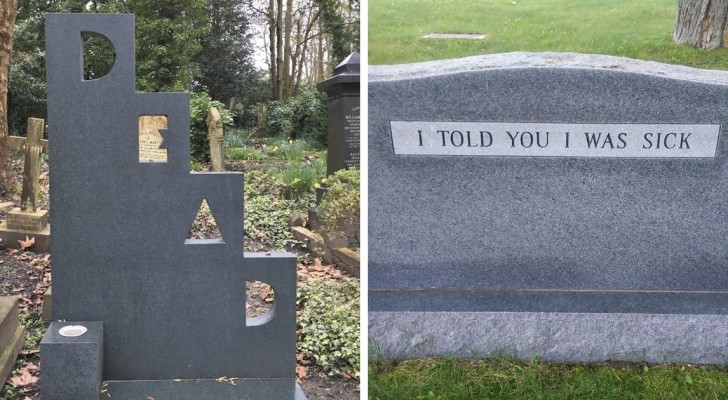 14 tombstone epitaphs that will make you break out into a smile due to their cleverness!