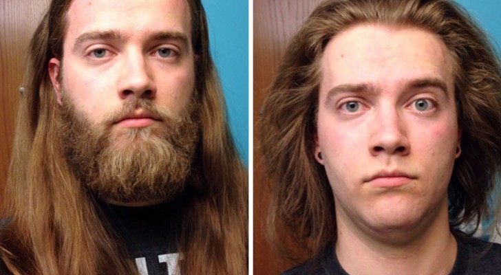 With or without a beard? These 16 images show men who dared to shave off their beards!