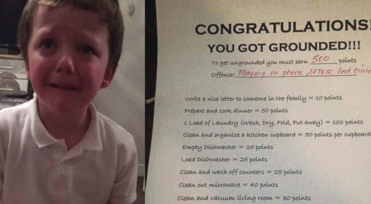 This mother wanted to teach her son a lesson and the punishment she wrote went viral