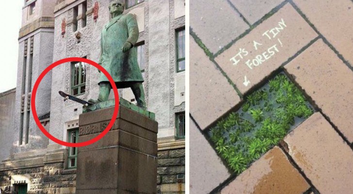 22 acts of urban vandalism that will surprise you with their genius