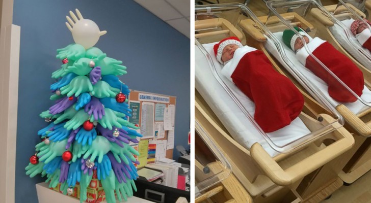 23 decoraciones hospitalarias que demuestran que el staff medico es el mas creativo