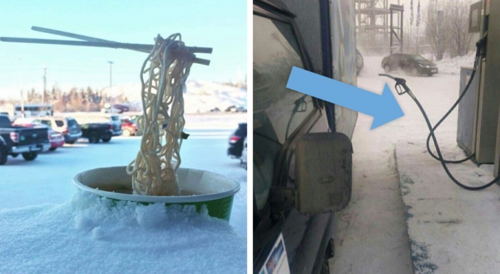 22 foto che ti convinceranno che in alcuni luoghi l'inverno è davvero freddo